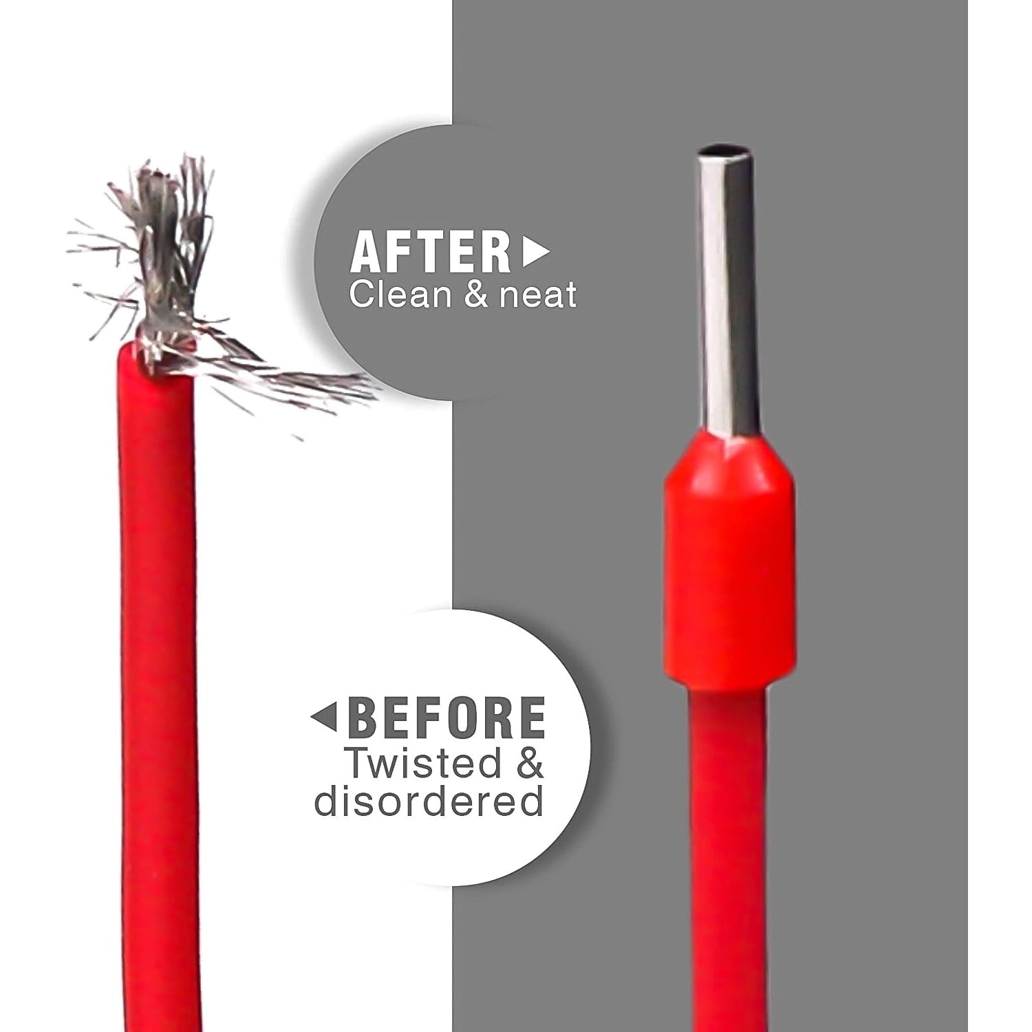 Approx 1200 Piece Ferrule Crimping Tool Kit Set Approx 1200 Piece Ferrule Crimping Tool Kit Set